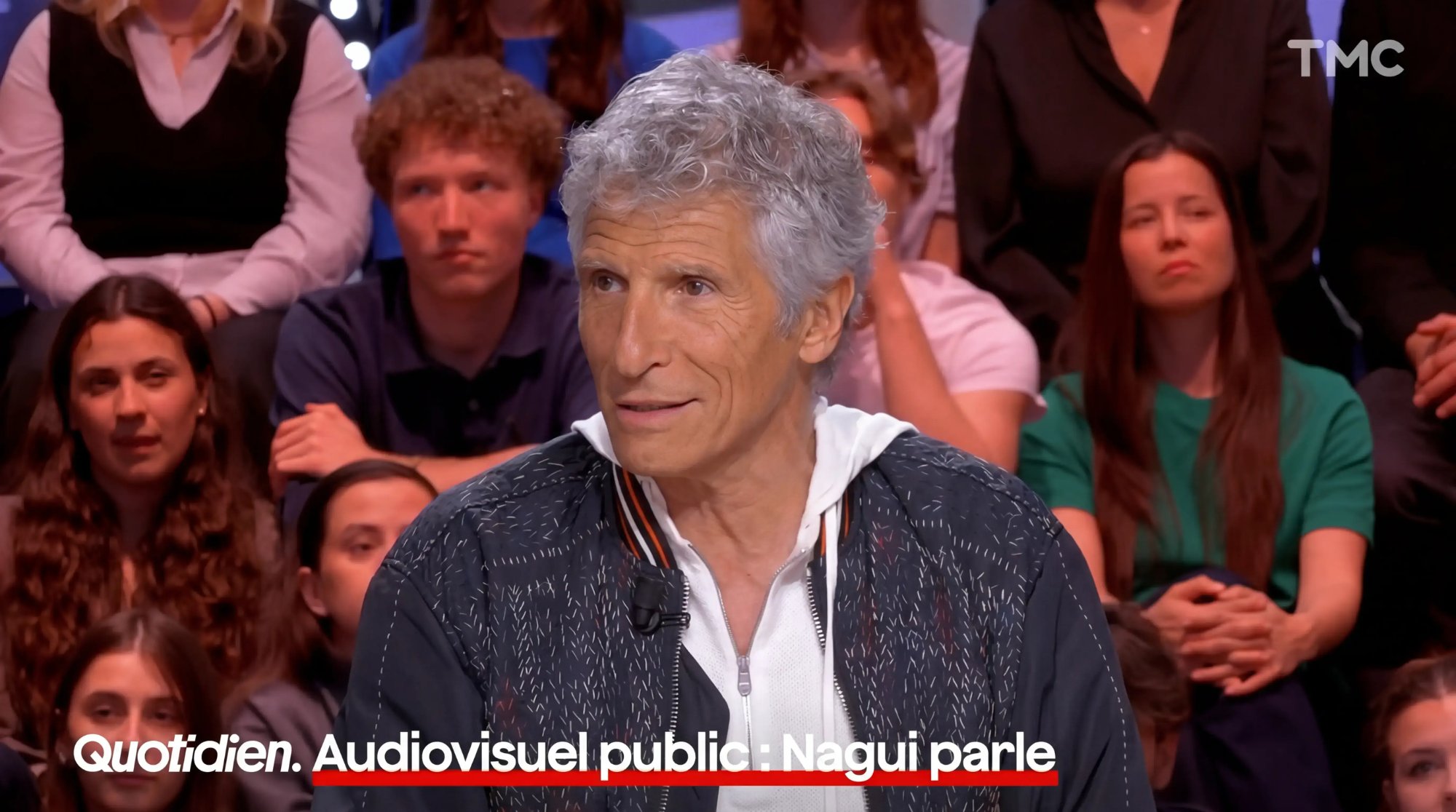 Nagui sur le plateau de France 2